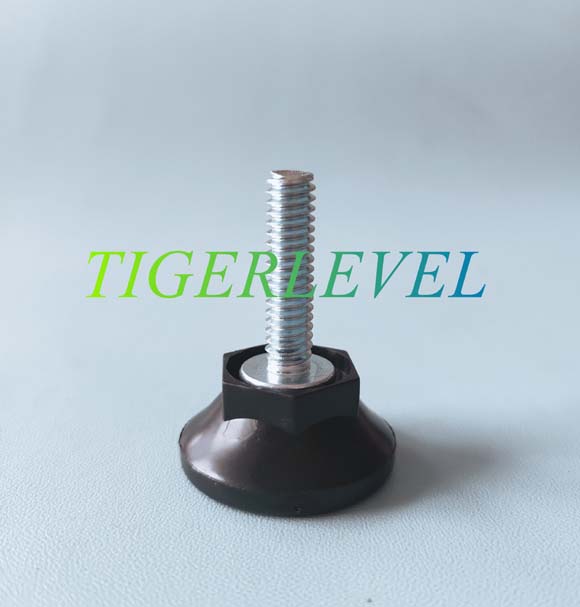 M8X25 Nylon and steel stud leveling for furniture 