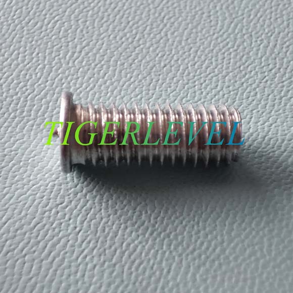 M6 x 16mm 304 Stainless Steel Welding Stud Machinery Screws, Spot Welding Screws Bolts Soldered Dot, A2-70